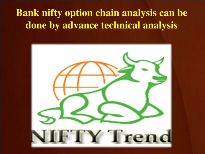 bank nifty option chain analysis can be done