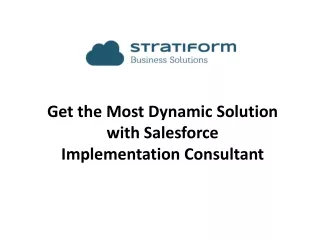 Salesforce Implementation Consultant
