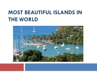 most beautiful islands in the world