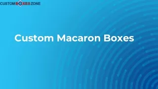 Macron Boxes in more durable quality at CustomBoxesZone