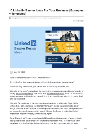 10 LinkedIn Banner Ideas For Your Business Examples  Templates