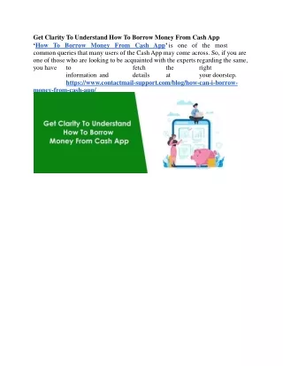 Get Clarity To Understand How To Borrow Money From Cash App-converted