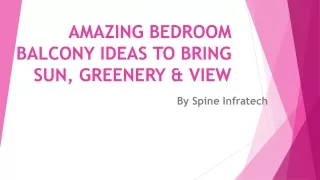 AMAZING BEDROOM BALCONY IDEAS TO BRING SUN,