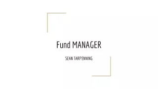 fund manager