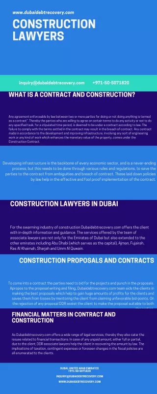 Construction Lawyers