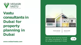 Vastu Consultants in Dubai for Property Planning in Dubai