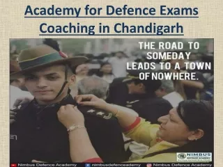 Academy for Defence Exams Coaching in Chandigarh