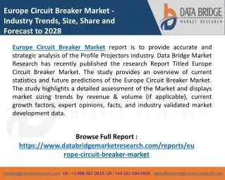 europe circuit breaker market industry trends