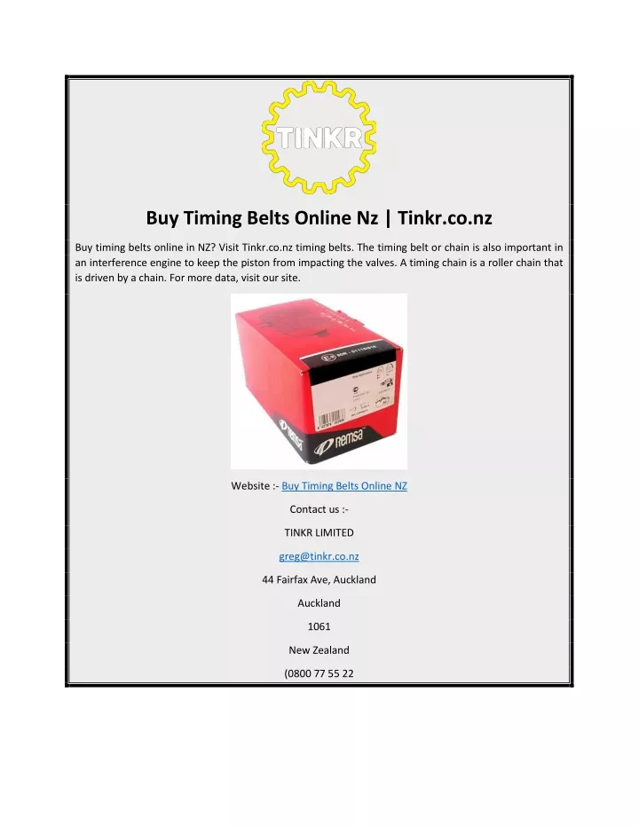 buy timing belts online nz tinkr co nz