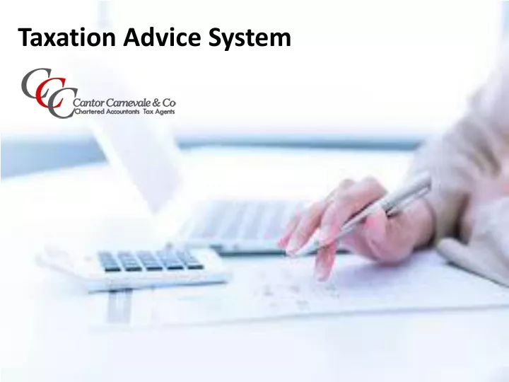 taxation advice system