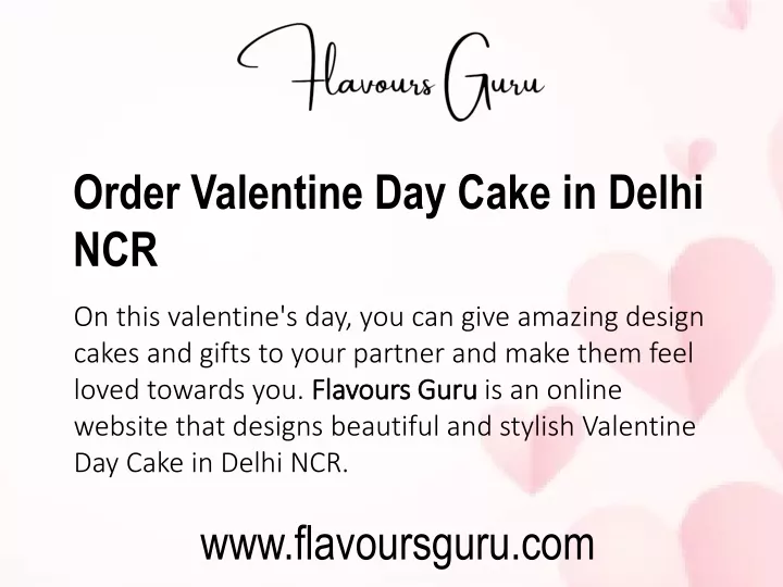 order valentine day cake in delhi ncr