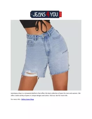 Online Jeans Shop | Jeans4you.shop