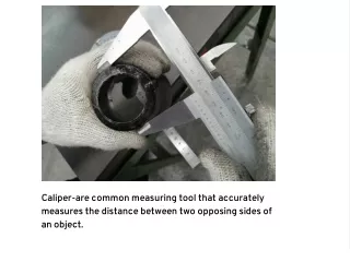 measuring tool presentation