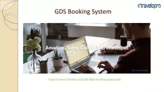 gds booking system
