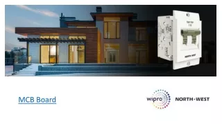Mcb Board Wipro North West