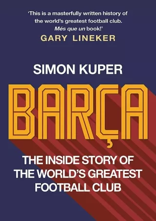 [Free] this books  Barça: The inside story of the world's greatest football club