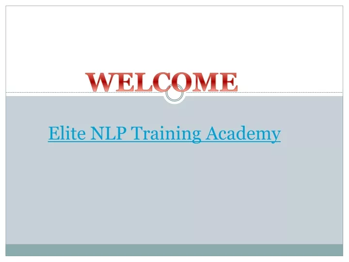 elite nlp training academy