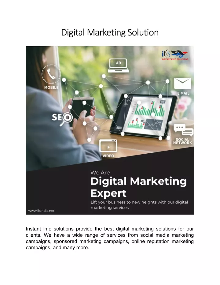 digital marketing solution digital marketing