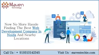 Now No More Hassle Finding the Best Web Development Company in Noida and Nearby Locations