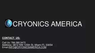 What is Cryonics (CRYONICS AMERICA)