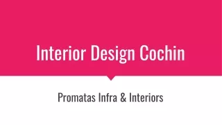 interior design cochin