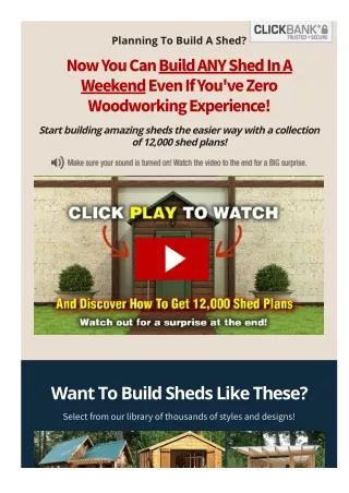 My Shed Plans Free Pdf