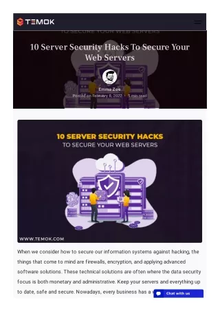 10 server security hacks to secure your