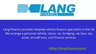 Car Finance Specialist UK