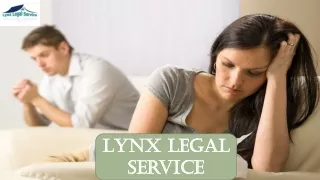 Divorce Filing Services in California | Lynx Legal Service