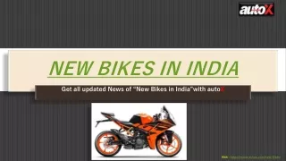 new bikes in india
