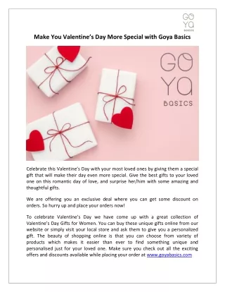 make you valentine s day more special with goya