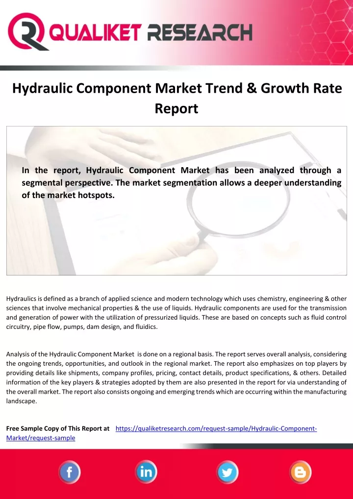 hydraulic component market trend growth rate