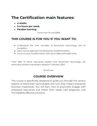 Certified Enterprise Blockchain Professional - 101Blockchains