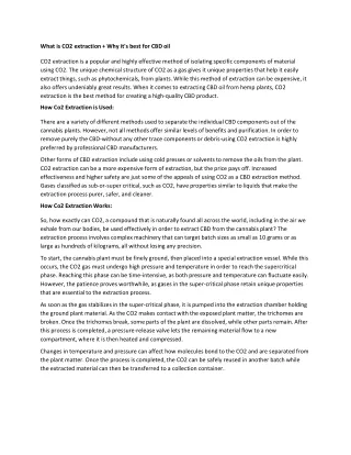 What-is-CO2-extraction-Why-it’s-best-for-CBD-oil