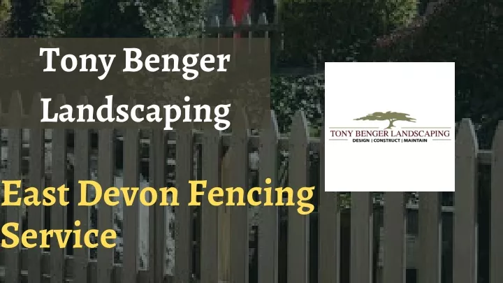 tony benger landscaping