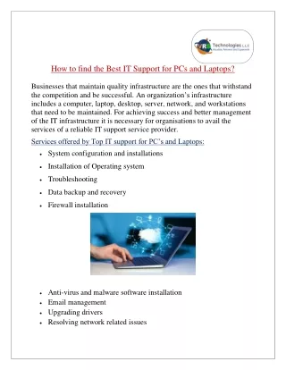 how to find the best it support