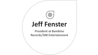 Jeff Fenster - A Highly Talented and Trained Expert