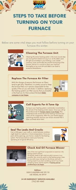 Steps To Take Before Turning On Your Furnace