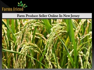 Farm Produce Seller Online In New Jersey