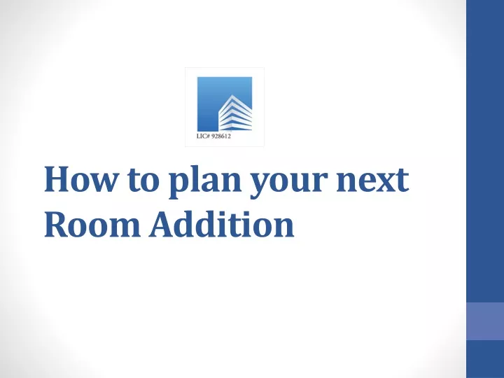 how to plan your next room addition