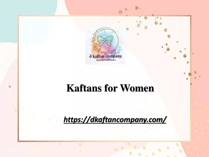 kaftans for women