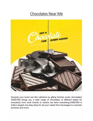 chocolates near me chocolates near me