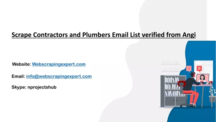 scrape contractors and plumbers email list