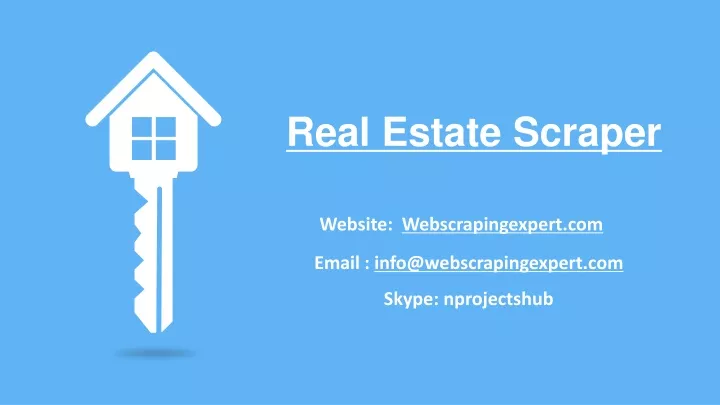 real estate scraper