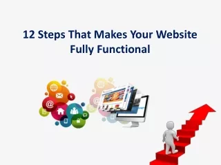 12 Step that makes your website fully functional