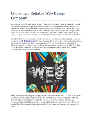 Choosing a Reliable Web Design Company-converted