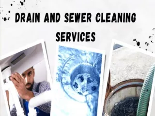 Drain and Sewer Cleaning Services