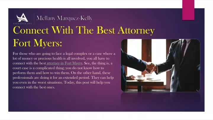 connect with the best attorney fort myers