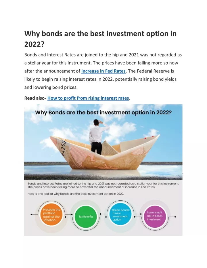 why bonds are the best investment option in 2022