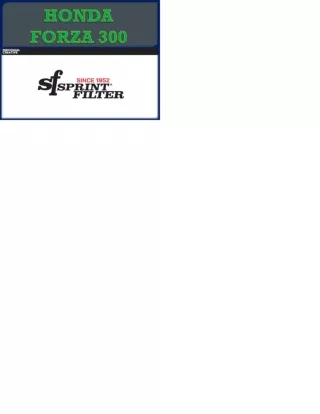 Air filter - Sprintfilter